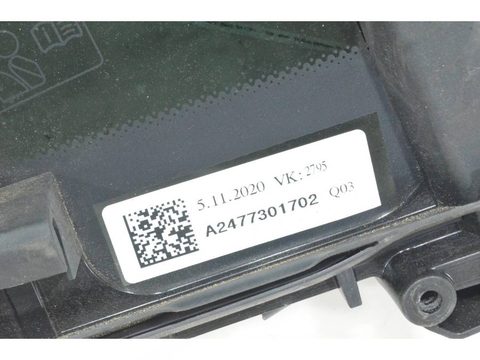 Форточка задняя левая Mercedes GLA H247, 2021 г., OEM A2477301702, арт. 101152, фото 4