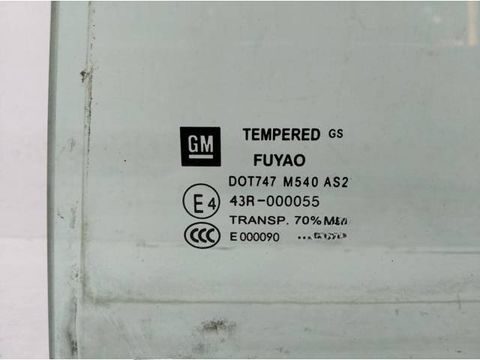 Форточка задняя левая Opel Insignia, 2008 г., арт. 10128576, фото 2
