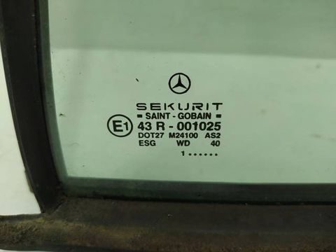 Форточка задняя левая Mercedes E W210, 2001 г., арт. 10222816, фото 2