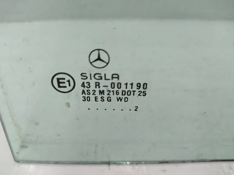 Форточка задняя левая Mercedes E W210, 2002 г., арт. 10265998, фото 2