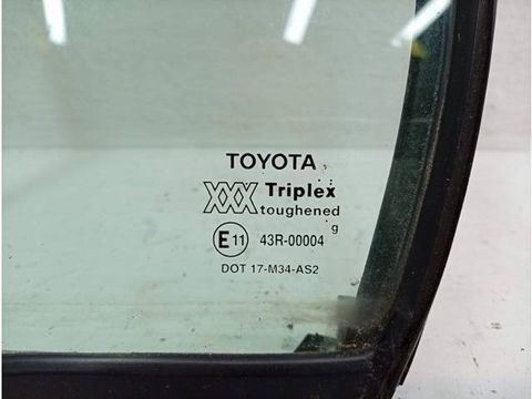 Форточка задняя левая Toyota Avensis, 1999 г., арт. 10453765, фото 2