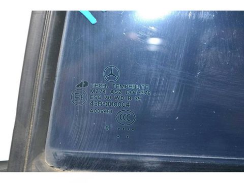 Форточка задняя левая Mercedes ML W164, 2005 г., OEM A1647302755, арт. 122473, фото 2