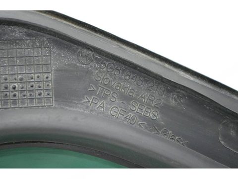Форточка задняя левая Volkswagen Golf, 2018 г., OEM 5G6845213C, арт. 122531, фото 5