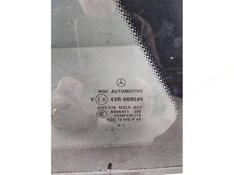 Форточка задняя левая Mercedes GLE W166, 2017 г., OEM A1667301355, арт. 13485, фото 2