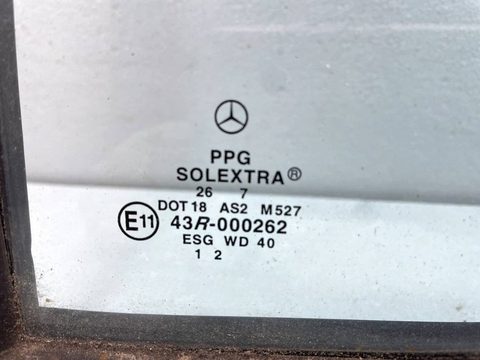 Форточка задняя левая Mercedes E W210, 1998 г., OEM A2107350909, арт. 13808, фото 2