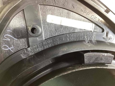 Форточка задняя левая Mercedes C W205, 2016 г., OEM A2057300055, арт. 13911, фото 3