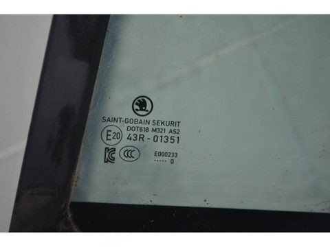 Форточка задняя левая Skoda Kamiq NW1, 2022 г., OEM 658845213, арт. 139175, фото 3