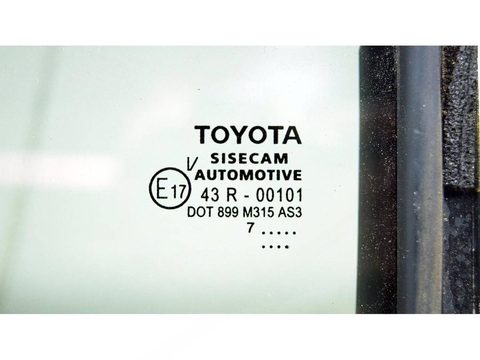 Форточка задняя левая Toyota C-HR NGX10, 2017 г., OEM 68124F4010, арт. 144316, фото 6
