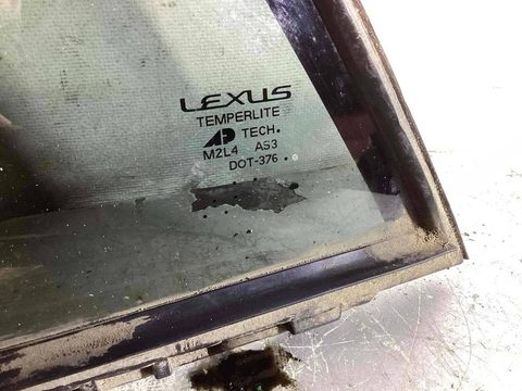Форточка задняя левая Lexus RX, 2005 г., OEM 6, арт. 14460