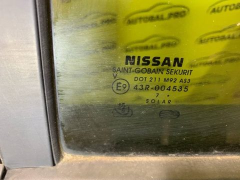 Форточка задняя левая Nissan Pathfinder, 2008 г., OEM 82263EB33A, арт. 252030, фото 2