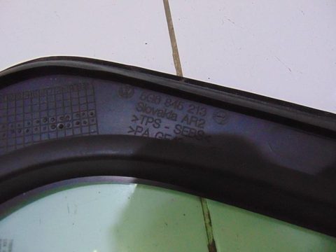 Форточка задняя левая Volkswagen Golf, 2012 г., OEM 5G6845213B, арт. 32077, фото 7