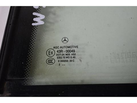 Форточка задняя левая Mercedes C W204, 2012 г., OEM 2047303500, арт. 33766, фото 2
