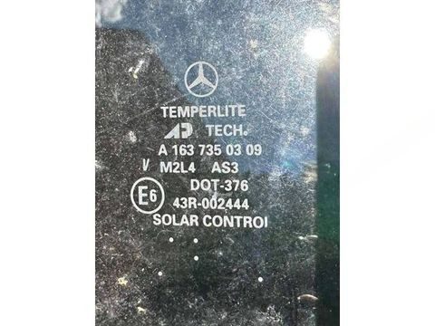 Форточка задняя левая Mercedes ML W163, 2001 г., OEM A1637350309, арт. 43588, фото 2