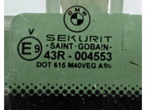 Форточка задняя левая BMW X5 E53, 1999 г., арт. 55264018, фото 2