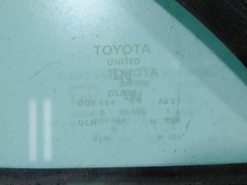 Форточка задняя левая Toyota Camry XV40, 2006 г., OEM 6812433060, арт. 56439, фото 10