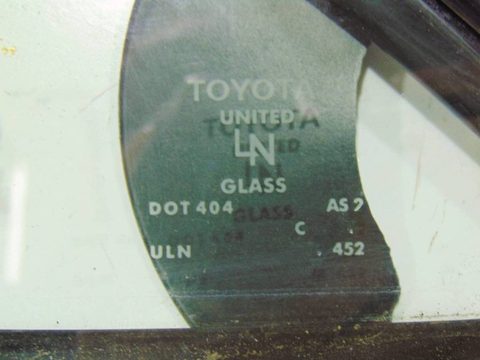 Форточка задняя левая Toyota Camry XV30, 2001 г., OEM 6812433010, арт. 56460, фото 10
