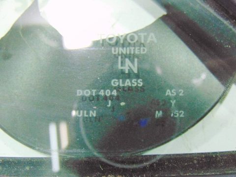Форточка задняя левая Toyota Camry XV30, 2001 г., OEM 6812433010, арт. 57275, фото 10