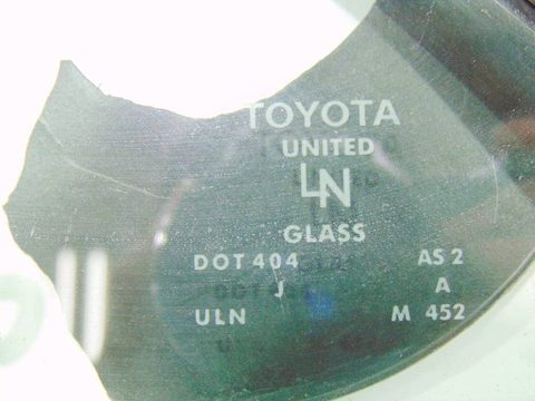 Форточка задняя левая Toyota Camry XV30, 2001 г., OEM 6812433010, арт. 57277, фото 10