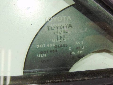 Форточка задняя левая Toyota Camry XV30, 2001 г., OEM 6812433010, арт. 57279, фото 10