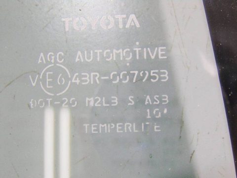 Форточка задняя левая Toyota RAV4 A40, 2012 г., OEM 6812442140, арт. 57516, фото 9