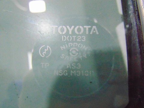 Форточка задняя левая Toyota RAV4 A10, 1995 г., OEM 6812442020, арт. 57545, фото 10
