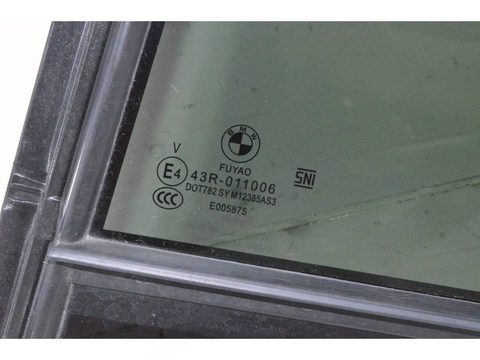 Форточка задняя левая BMW 3, 2018 г., OEM 51727425087, арт. 93676, фото 5