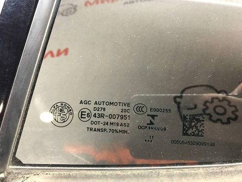 Форточка задняя левая Alfa Romeo Giulia, 2018 г., арт. 97094108, фото 2