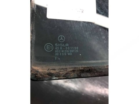 Форточка задняя левая Mercedes E W124, 1987 г., OEM 43R001190, арт. B71068572, фото 2