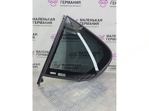 Форточка задняя левая BMW 5 G30/G31, 2017 г., OEM 51357381347, арт. _082-29-2-8-1