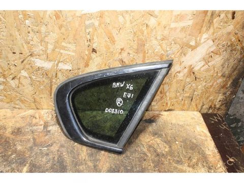 Форточка задняя правая BMW X6 E71/E72, 2010 г., арт. 008310