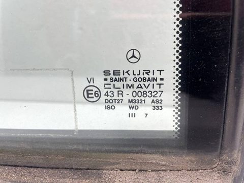 Форточка задняя правая Mercedes S W140, 1997 г., OEM A1407302420, арт. 11397, фото 2