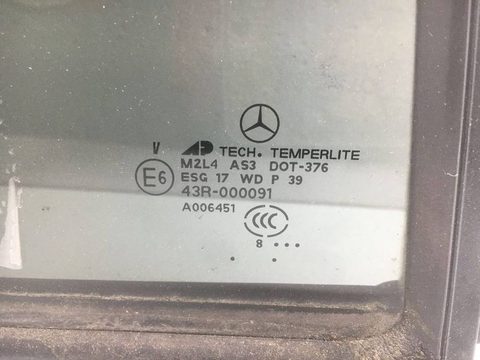 Форточка задняя правая Mercedes ML W164, 2009 г., OEM A1647302655, арт. 13380, фото 2