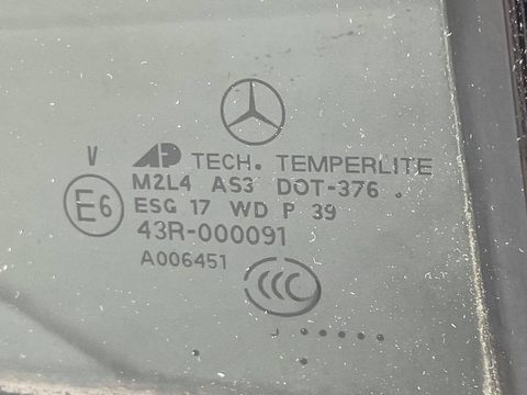Форточка задняя правая Mercedes GL X164, 2006 г., OEM A1647301455, арт. 15669, фото 2