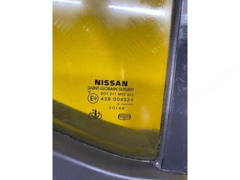 Форточка задняя правая Nissan Navara, 2013 г., OEM 43R004524, арт. 168983, фото 2