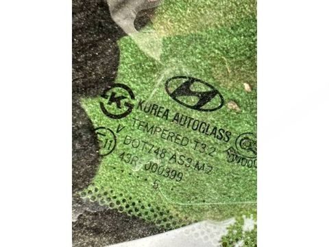 Форточка задняя правая Hyundai Santa Fe, 2008 г., OEM 43R000399, арт. 43695, фото 2