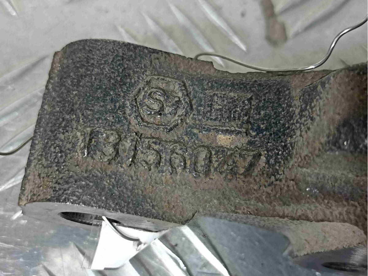 Поворотный кулак левый Opel Zafira, 2003 г., OEM 13156047, арт. 024117, фото 3