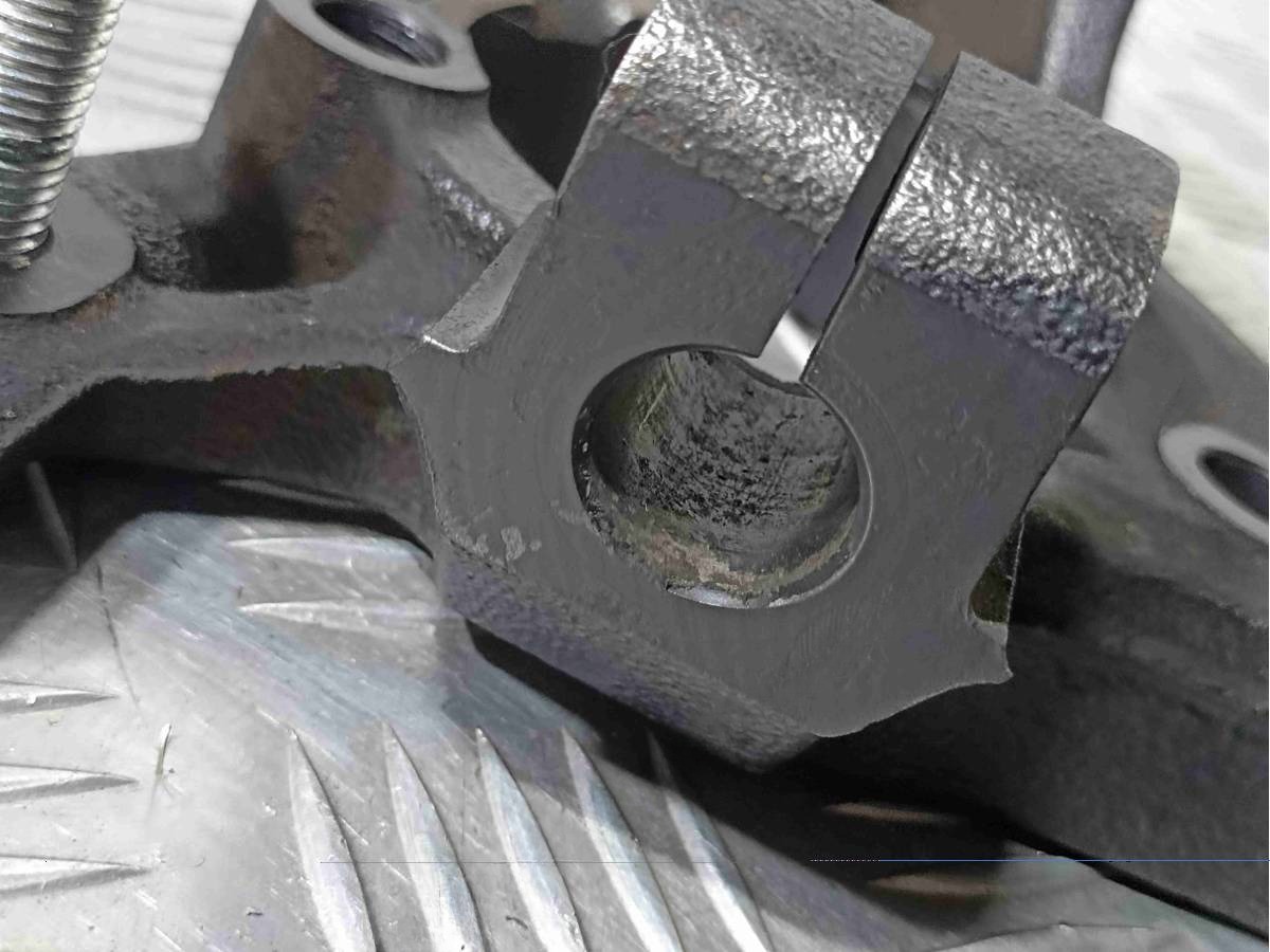 Поворотный кулак левый Opel Astra, 2004 г., OEM 13156048, арт. 024154-2, фото 5