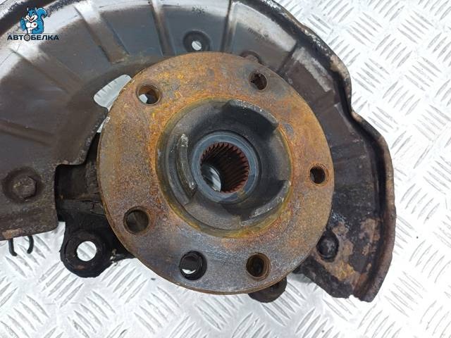 Поворотный кулак левый Volkswagen Touareg, 2010 г., OEM 7P6407245A, арт. 35649, фото 3
