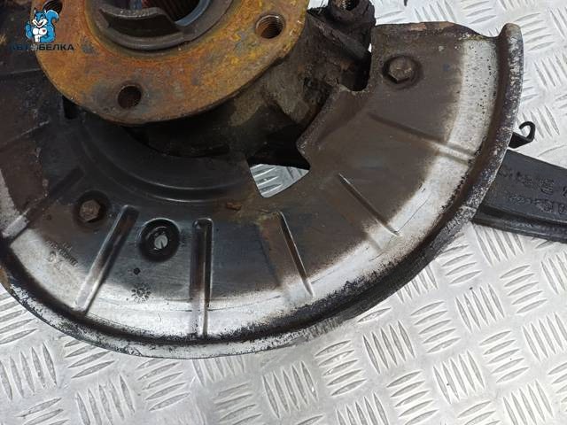 Поворотный кулак левый Volkswagen Touareg, 2010 г., OEM 7P6407245A, арт. 35649, фото 4