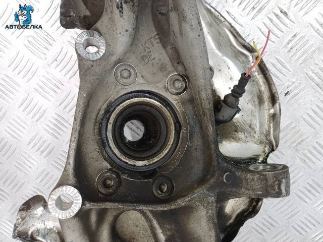 Поворотный кулак левый Audi A6 C7, 2010 г., OEM 8K0407257AA, арт. 36165, фото 2