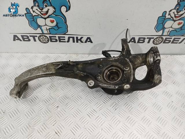 Поворотный кулак левый Audi A4 B8, 2007 г., OEM 8K0407257AB, арт. 36178