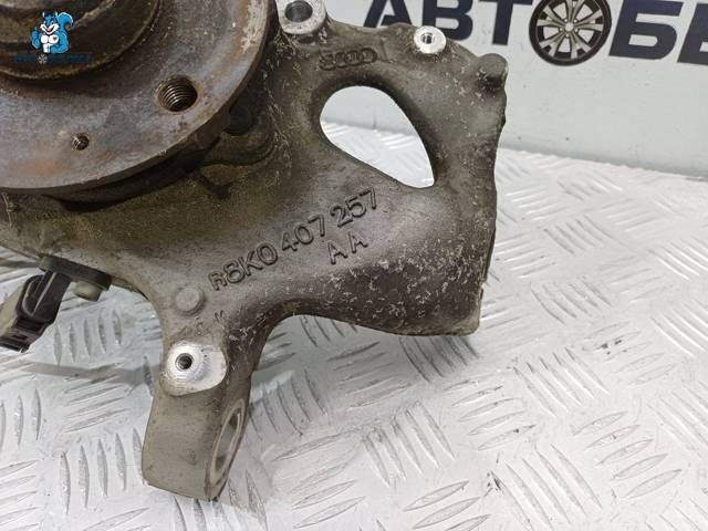 Поворотный кулак левый Audi A4 B8, 2011 г., OEM 4G0407242D, арт. 36181, фото 6