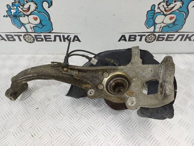 Поворотный кулак левый Audi A4 B8, 2011 г., OEM 4G0407241C, арт. 36205