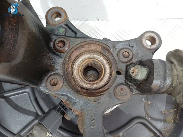 Поворотный кулак левый Volkswagen Tiguan, 2006 г., OEM 1K0407255AA, арт. 36476, фото 2