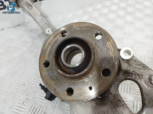 Поворотный кулак левый Audi A6 C7, 2010 г., OEM 8K0407257AA, арт. 38389, фото 3