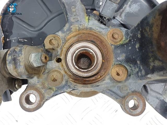 Поворотный кулак левый Volkswagen Tiguan, 2006 г., OEM 1K0407255AA, арт. 38527, фото 2