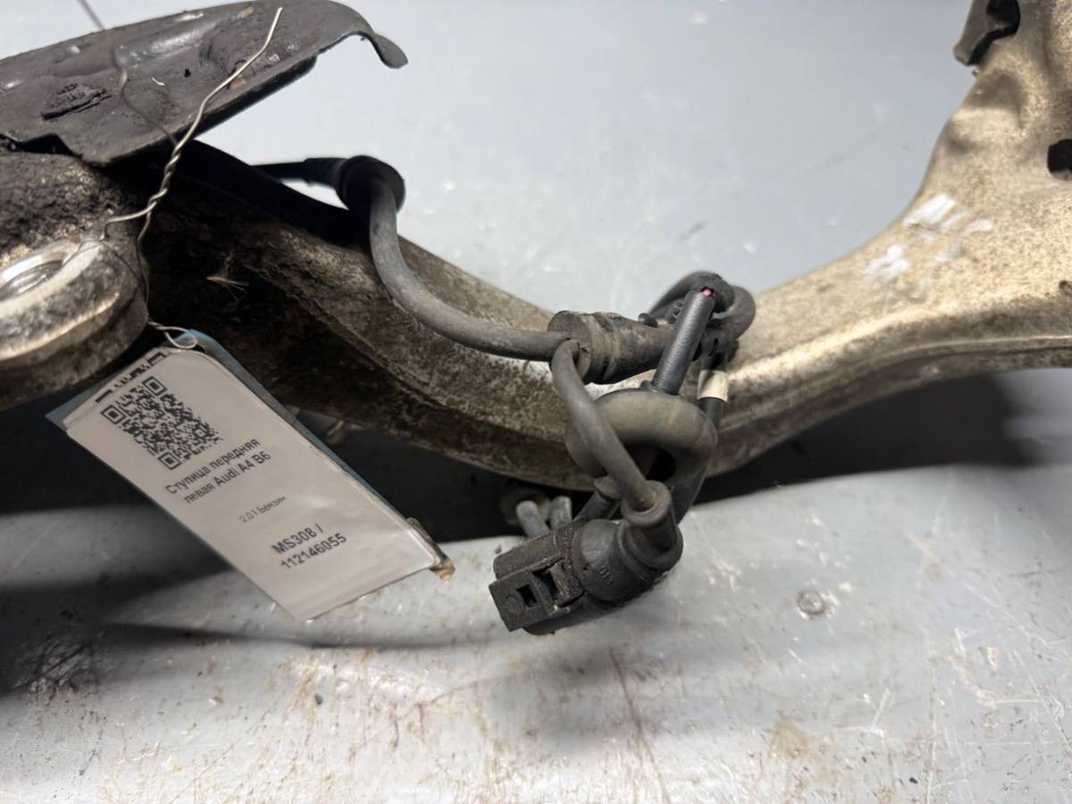 Поворотный кулак левый Audi A4 B6, 2003 г., OEM 8E0407241B, арт. B112146055_2, фото 3