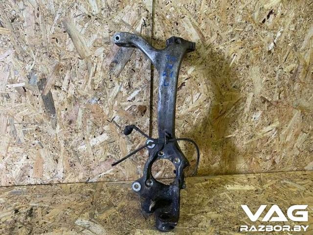 Поворотный кулак левый Audi A8 D3, 2007 г., OEM 4E0407257M, арт. B32314731