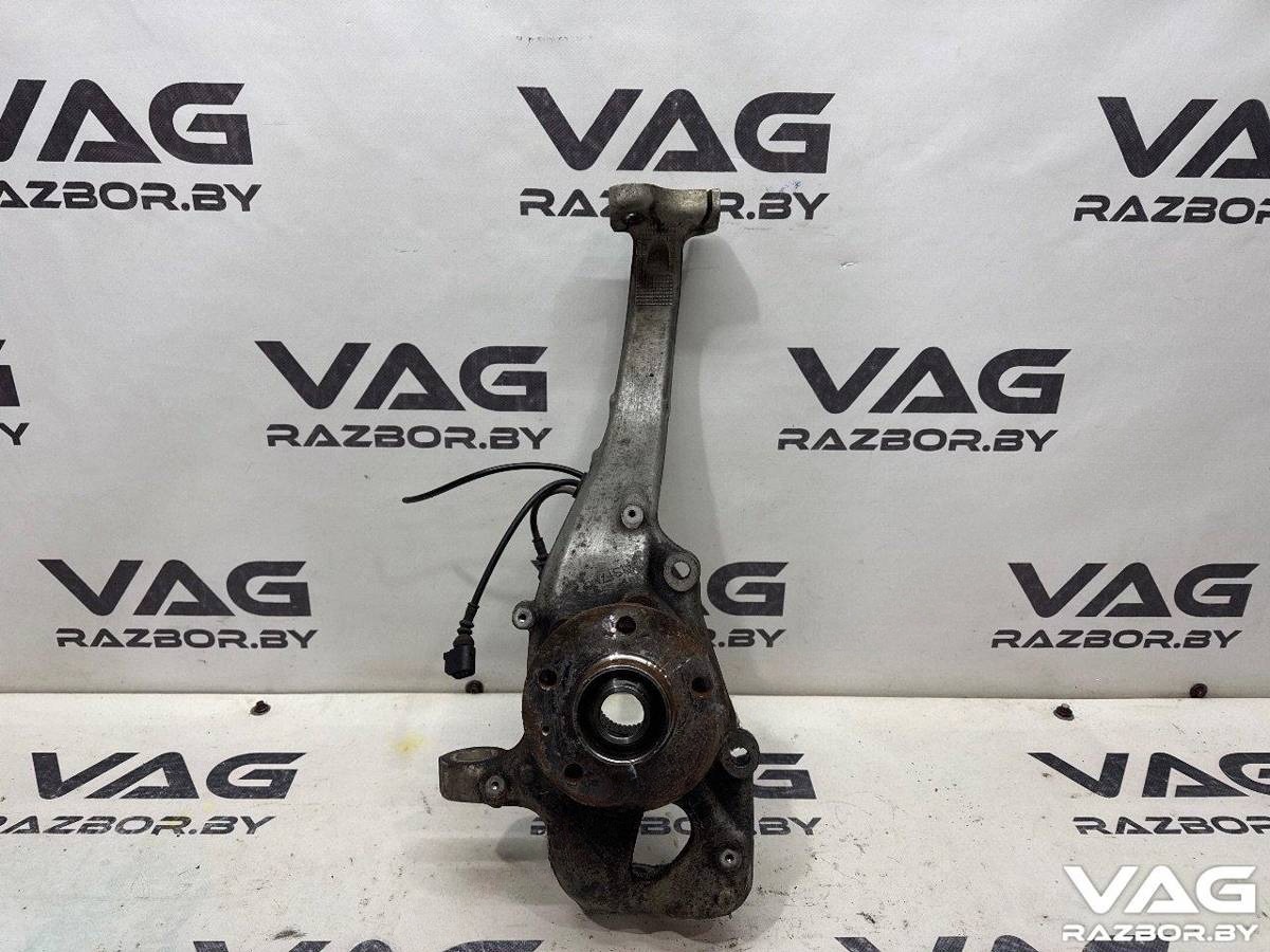 Поворотный кулак левый Audi A8 D4, 2013 г., OEM 4H0407241J, арт. BVR153-834