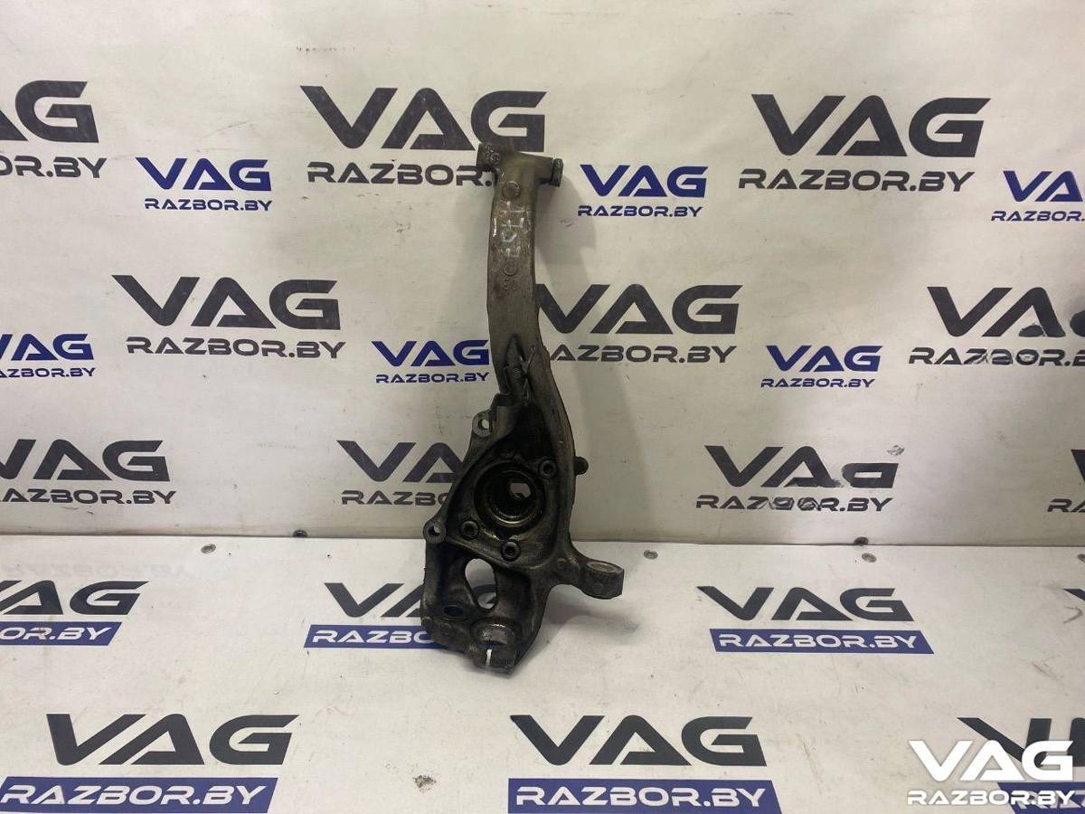 Поворотный кулак левый Audi A8 D4, 2013 г., OEM 4H0407241J, арт. BVR161-227, фото 2